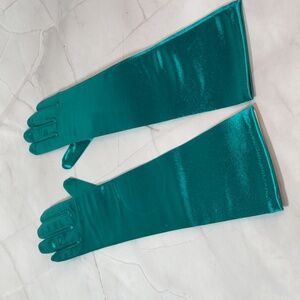 Satin Stretch Knit Gloves